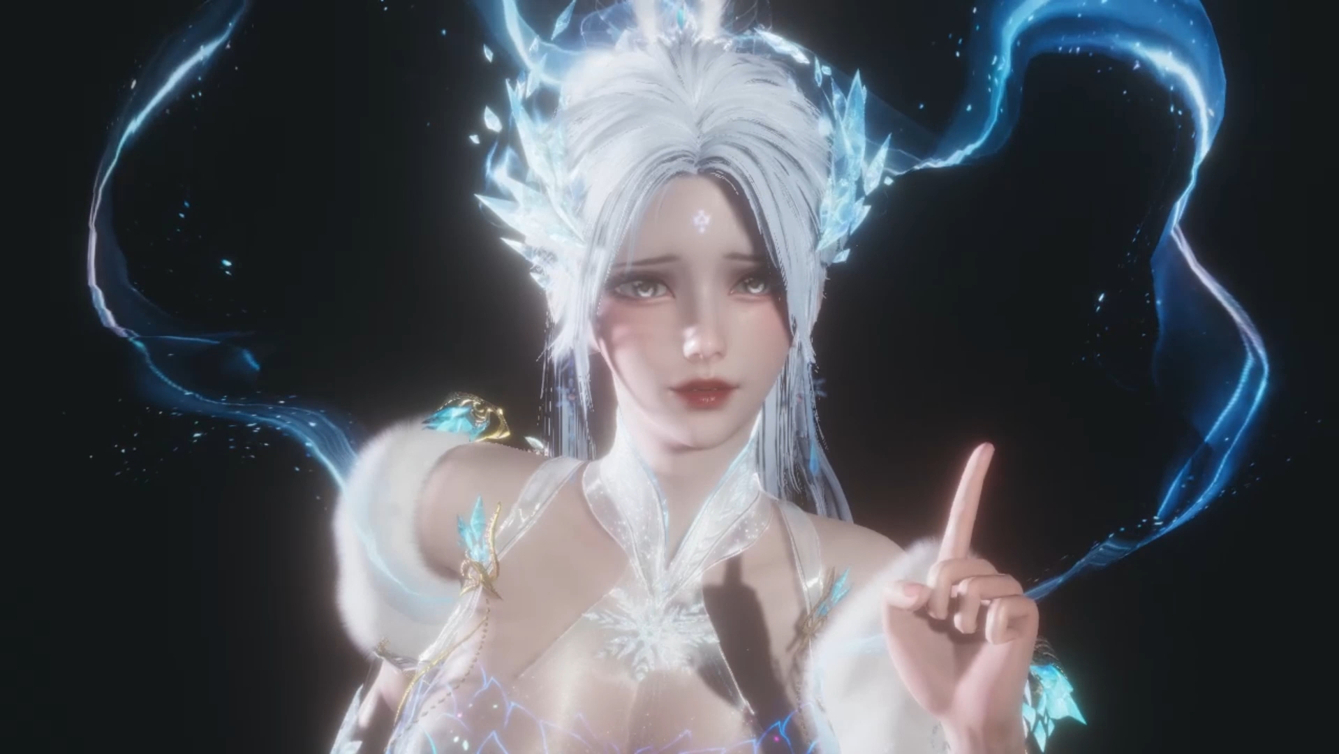 永劫无间手游 顾清寒 霜华影